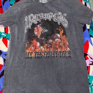 Valabasas Fiery Skull Graphic Tee